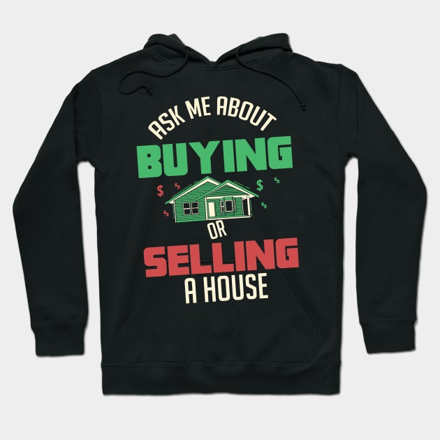 Real Estate Agent Hoodie by Shiva121